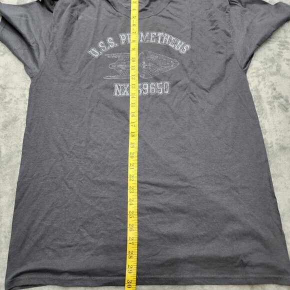 Star Trek USS Prometheus Men's Gray T-Shirt Size Large - Picture 5 of 7